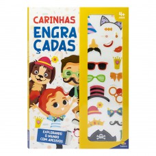 Explorando o Mundo com adesivos: Carinhas Engraçadas Explorando o Mundo com adesivos: Carinhas Engraçadas