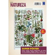 Adolphe Philippe Millot: Plantas Medicinais - Superpôster Natureza