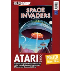 Space Invaders Atari - Superpôster OLD!Gamer
