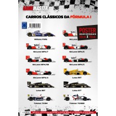 Carros Clássicos Fórmula 1 - Superpôster Game Master Carros Clássicos Fórmula 1 - Superpôster Game Master