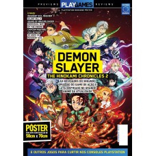Demon Slayer: Hinokami 2 - Arte Vertical - Superpôster PlayGames