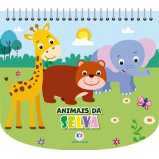 Animais da selva - Livro com canetinha