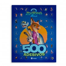 500 Adesivos Zootopia 2
