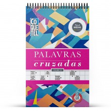 Livro Coquetel Espiral Palavras Cruzadas Vol. 18: Nível Médio