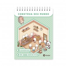 Construa Seu Mundo - Livro De Cenários Com Adesivos