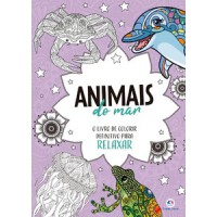 Animais do Mar - Livro de colorir e relaxar mandalas Animais do Mar - Livro de colorir e relaxar mandalas