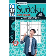 Livro Coquetel Sudoku 233 | 200 jogos