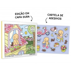 Do dia para a noite (Day to Night): Livro de colorir oficial Bobbie Goods – Edição em capa dura com cartela de adesivos