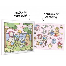 Isso e aquilo (This & That) – Livro de colorir oficial Bobbie Goods – Edição em capa dura com cartela de adesivos