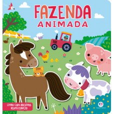 Fazenda Animada - Livro com adesivos reutilizáveis