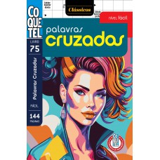 Livro Coquetel Palavras-Cruzadas 75 Livro Coquetel Palavras-Cruzadas 75
