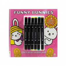Comfy Colouring: Funny Bunnies