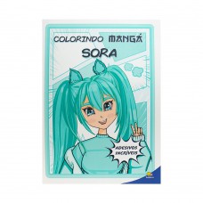 Colorindo Mangá: Sora