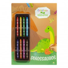 Colorindo por Números: Dinossauro