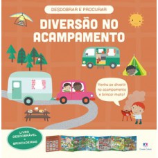 Diversão no acampamento - Livro desdobrável brincadeiras