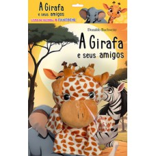 A girafa e seus amigos - Livro de história + Fantoche