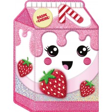 Raspe e cheire! Leite com morango