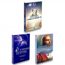 Kit Livro dos Médiuns+Imensidão dos Sentidos+Estude o livro dos Médiuns