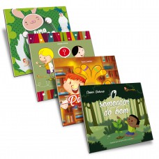 KIT LIVROS INFANTIS ESPÍRITAS - 4 LIVROS