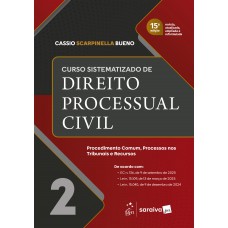 Curso Sistematizado de Direito Processual Civil - Vol.2 - 15ª Edição 2026