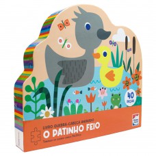 Livro Quebra-Cabeça Animado: Patinho Feio, O Livro Quebra-Cabeça Animado: Patinho Feio, O