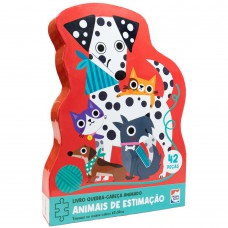 Livro Quebra-Cabeça Animado: Animais de Estimação Livro Quebra-Cabeça Animado: Animais de Estimação
