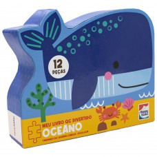 Meu Livro Quebra-cabeça Divertido: Oceano