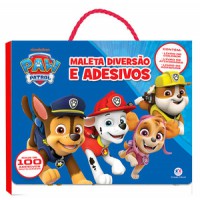 Patrulha Canina - Maleta Diversão e Adesivos Patrulha Canina - Maleta Diversão e Adesivos