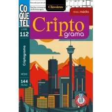 Livro Coquetel Palavras Criptograma 112