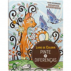 Livro de Colorir - O Desafio: Pinte as Diferenças Livro de Colorir - O Desafio: Pinte as Diferenças