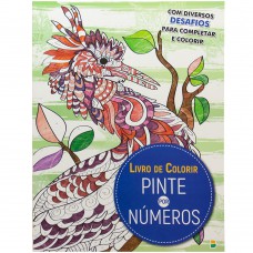 Livro de Colorir - O Desafio: Pinte por Números Livro de Colorir - O Desafio: Pinte por Números