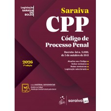 Código de Processo Penal - Legislação Saraiva de Bolso - 7ª Edição 2026