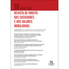 Revista de direito das sociedades e dos valores mobiliários - Volume 18 Revista de direito das sociedades e dos valores mobiliários - Volume 18