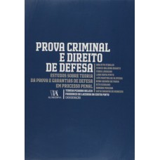 Prova criminal e direito de defesa