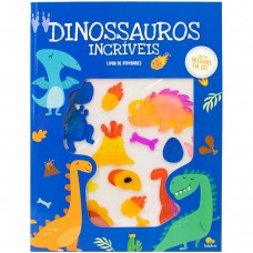 Adesivos em Gel - Livro de Atividades: Dinossauros Incríveis Adesivos em Gel - Livro de Atividades: Dinossauros Incríveis