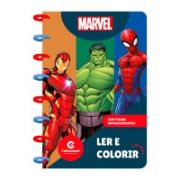 Livro Para Colorir Com Discos - Marvel Homem-Aranha Livro Para Colorir Com Discos - Marvel Homem-Aranha