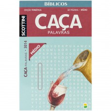 Scottini Temático Caça-palavras BÍBLICO MÉDIO (32p) N.3014