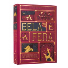 A Bela e a Fera – Edição de luxo ilustrada e com elementos interativos do estúdio MinaLima