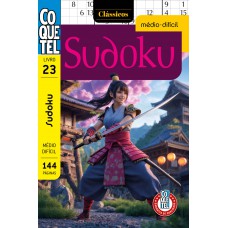 Livro Coquetel Sudoku Médio-Difícil 23 S/P