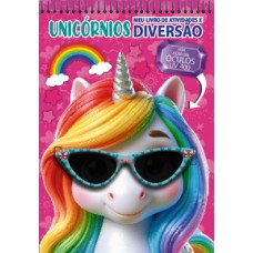 Unicórnios meu livro de atividades e diversão