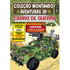 Livrão divertido carro de guerra