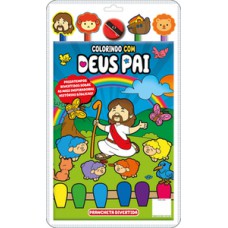 Colorindo com Deus pai - Prancheta divertida