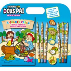 Colorindo com Deus pai - Arte de colorir