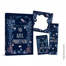 No azul profundo + Brinde