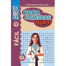 Livro Coquetel Caça-Palavras Ouro 9 S/P