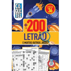 Livro Coquetel Mais de 200 Letrão 36 S/P