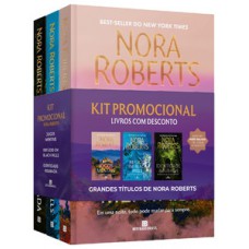 Kit Nora Roberts (Jogos mentais + Refúgio em Black Hills + Identidade roubada)