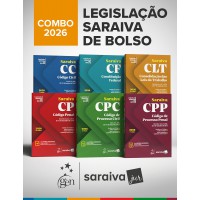 kit Legislação Saraiva de Bolso 2026