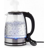 CHALEIRA ELETRICA DE VIDRO INOX BRUSQUE 1.8 L 220W CHALEIRA ELETRICA DE VIDRO INOX BRUSQUE 1.8 L 220W