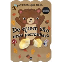 De quem são essas perninhas? O ursinho quer saber